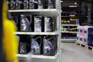 Hydrauliek Olie in het schap bij oliewinkel.nl